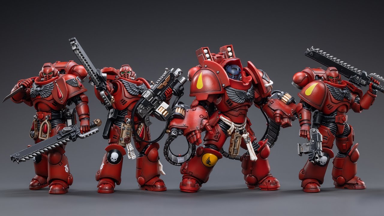 狂暴で血に飢えた近接戦団！JOYTOY 1/18 『戦鎚40000』ブラッド