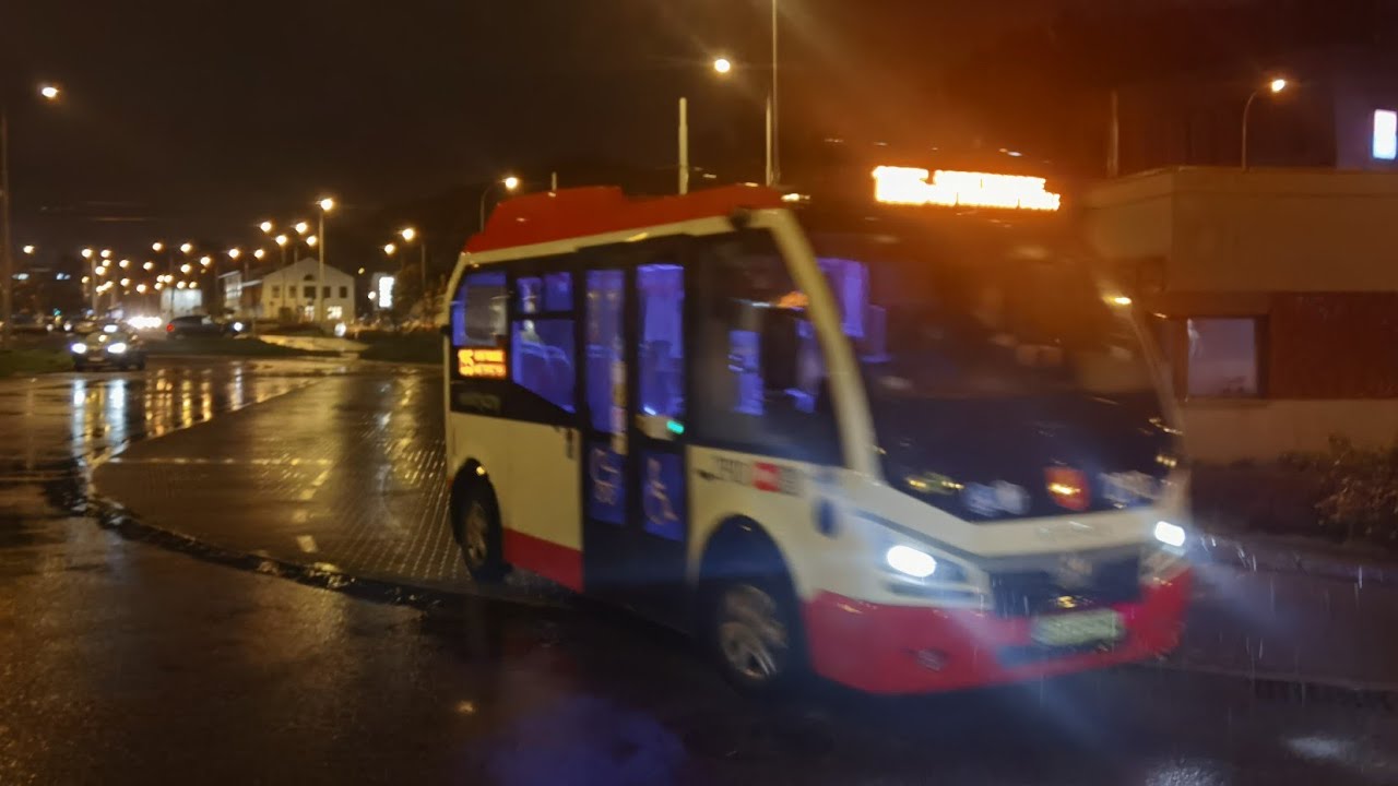 GAIT Cała Linia 195 kierunek Siedlce Karsan e-Jest electric 