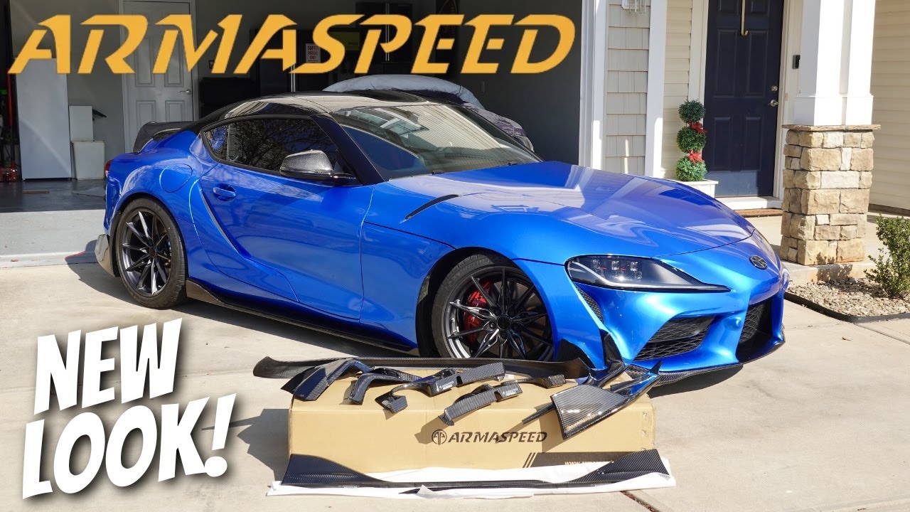 MK5 Toyota Supra Gets NEW Armaspeed Carbon Fiber Body Kit!!