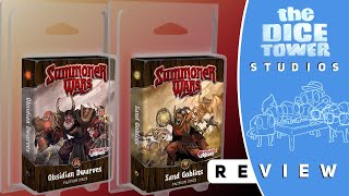 Summoner Wars: Sand Goblins & Obsidian Dwarves Faction Decks Review: You have my Turret & My Axe!