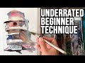 Underrated Watercolor Technique for Beginners!