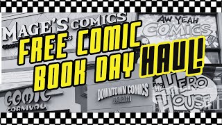 Free Comic Book Day HAUL Alex Toth | Jim Rugg | Keith Giffen | Steve Gerber | Paul Gulacy | Gene Day