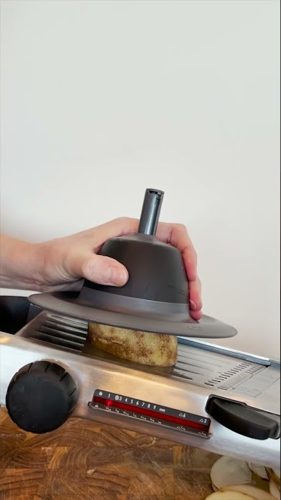 How to Use a Mandoline Slicer (and Keep All Your Fingers!)
