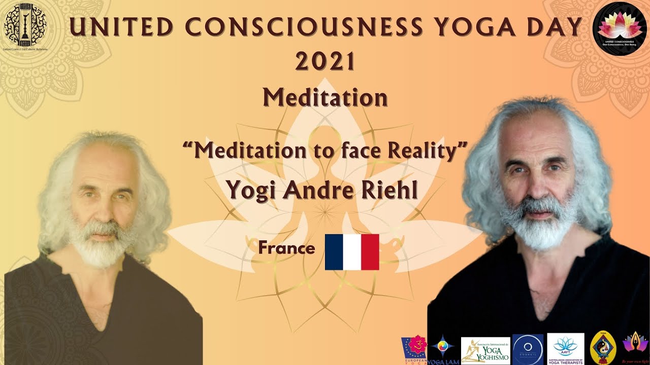 Meditation By Yogi Andre Riehl in UC Yoga Day - YouTube