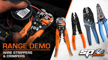 SP TOOLS - WIRE STRIPPERS & CRIMPERS - PRODUCT DEMONSTRATION