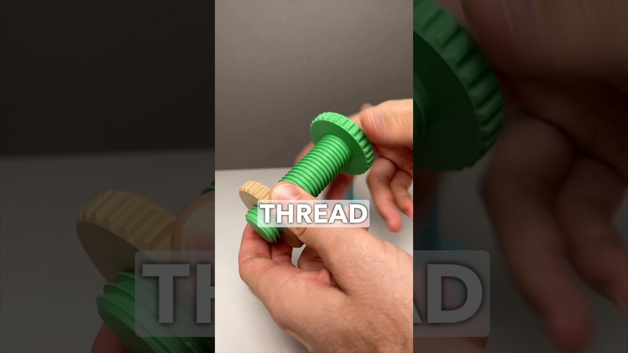 3D Printed Threads That Work!