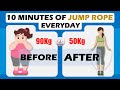10 Minutes of Jump Rope Everyday Will Do This To Your Body