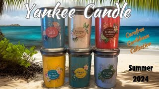 YANKEE CANDLE Caribbean Carefree Collection Haul (Summer 2024)