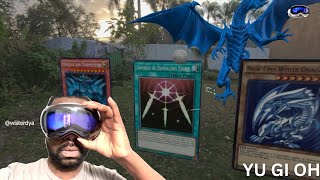 MY YU GI OH DEMO APP APPLE VISION PRO VS QUEST 3 screenshot 5