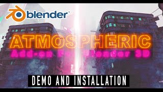 Atmospheric Add-on for Blender 3D: Quickstart Video