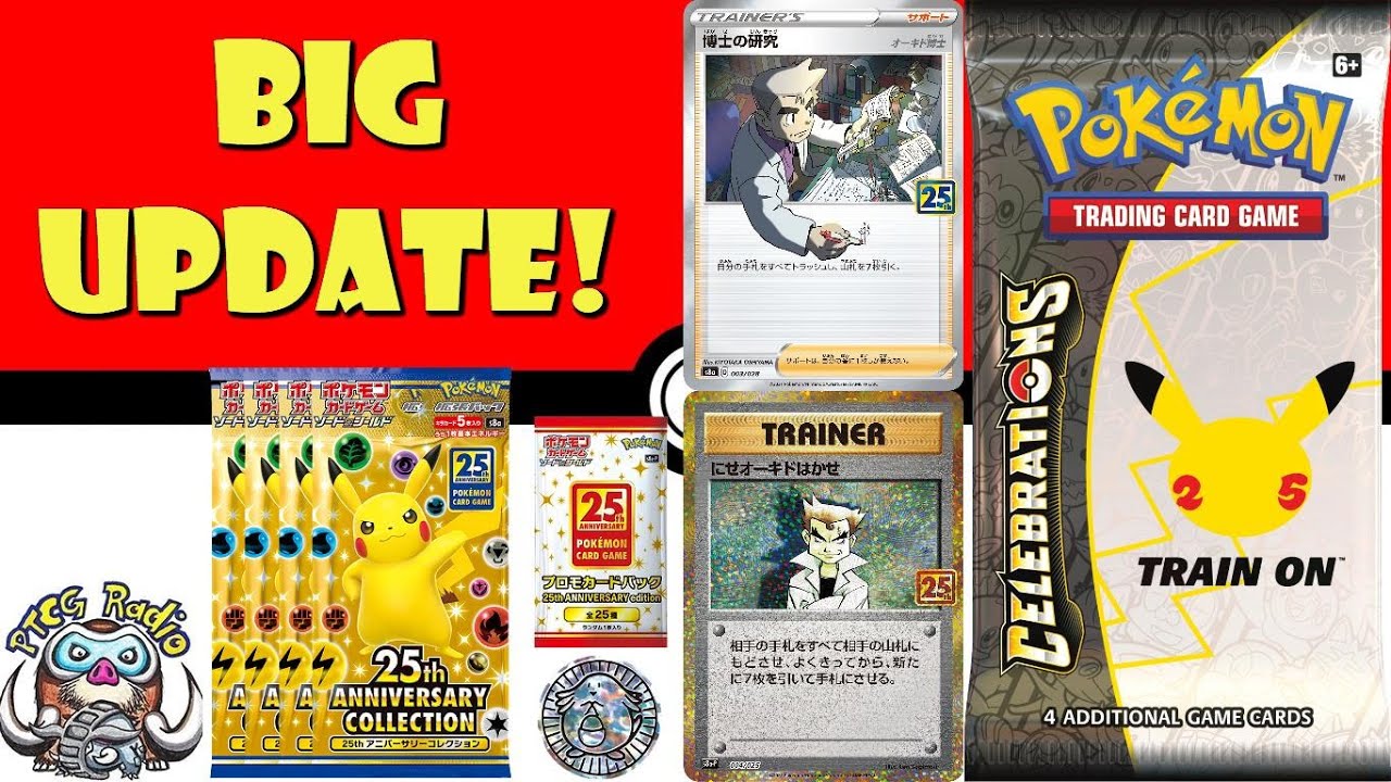 Big Celebrations Update - New Cards, New Product & More! (Pokmon TCG News) Big Celebrations Update - New Cards, New Product & More! (Pokmon TCG News)