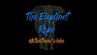 The Elephant Rope - Best Motivation for LIFE