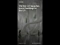 TikTok GO launches travel bookings in the US #shorts