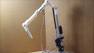 Home Made Robot Arm Using Linear Servos