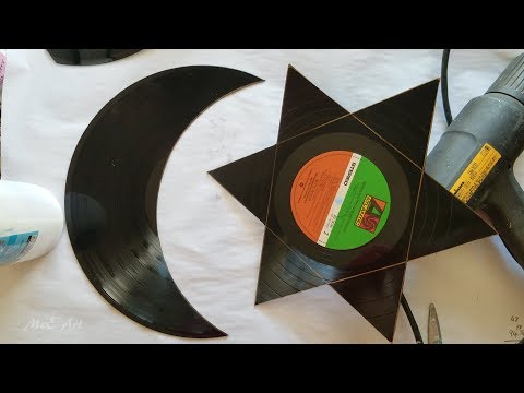 443 How to cut records into shapes