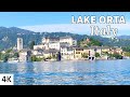 A Day on LAKE ORTA / Orta San Giulio / Italy 4K