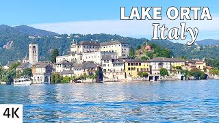 A Day on LAKE ORTA / Orta San Giulio / Italy 4K