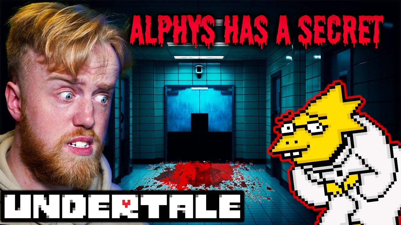 We Discovered Alphys' HORRIBLE SECRET in the True Lab! [Undertale ...