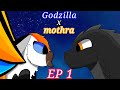 Godzilla x mothra (EP 1) Amor a primera visita ❤😘