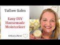How to Make Tallow Balm - Easy DIY Homemade Moisturizer