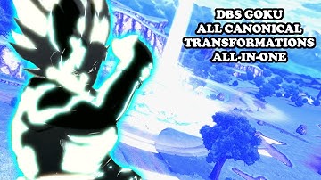 DLC DBS Goku All Canon Forms w/ Recreated Animations is AWESOME [Chinese Mod]! DB Xenoverse 2