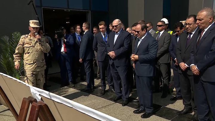 Президент Египта показал Лукашенко новую административную столицу