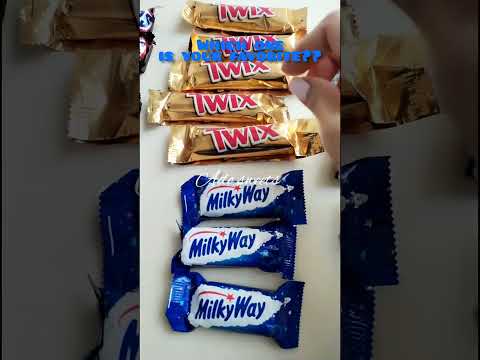 Mars VS Milkyway VS Twix VS Bounty VS Snickers #shorts  #trending #twix #mars #snickers