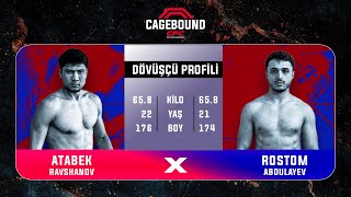 Cagebound 1 Rostem Abdullayev Vs Atabek Ravşanov