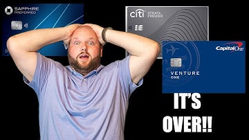 This HUGE Credit Card News Could Be The END Of Rewards!