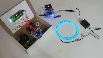 EL wire with music & the MakerBit