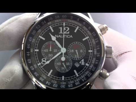 Men&rsquo;s Nautica NSR-01 Chronograph Tachymeter Watch N13530G