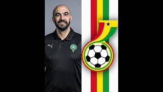 GFA begins talk with ex-Morocco coach Walid Regragui. Net Worth