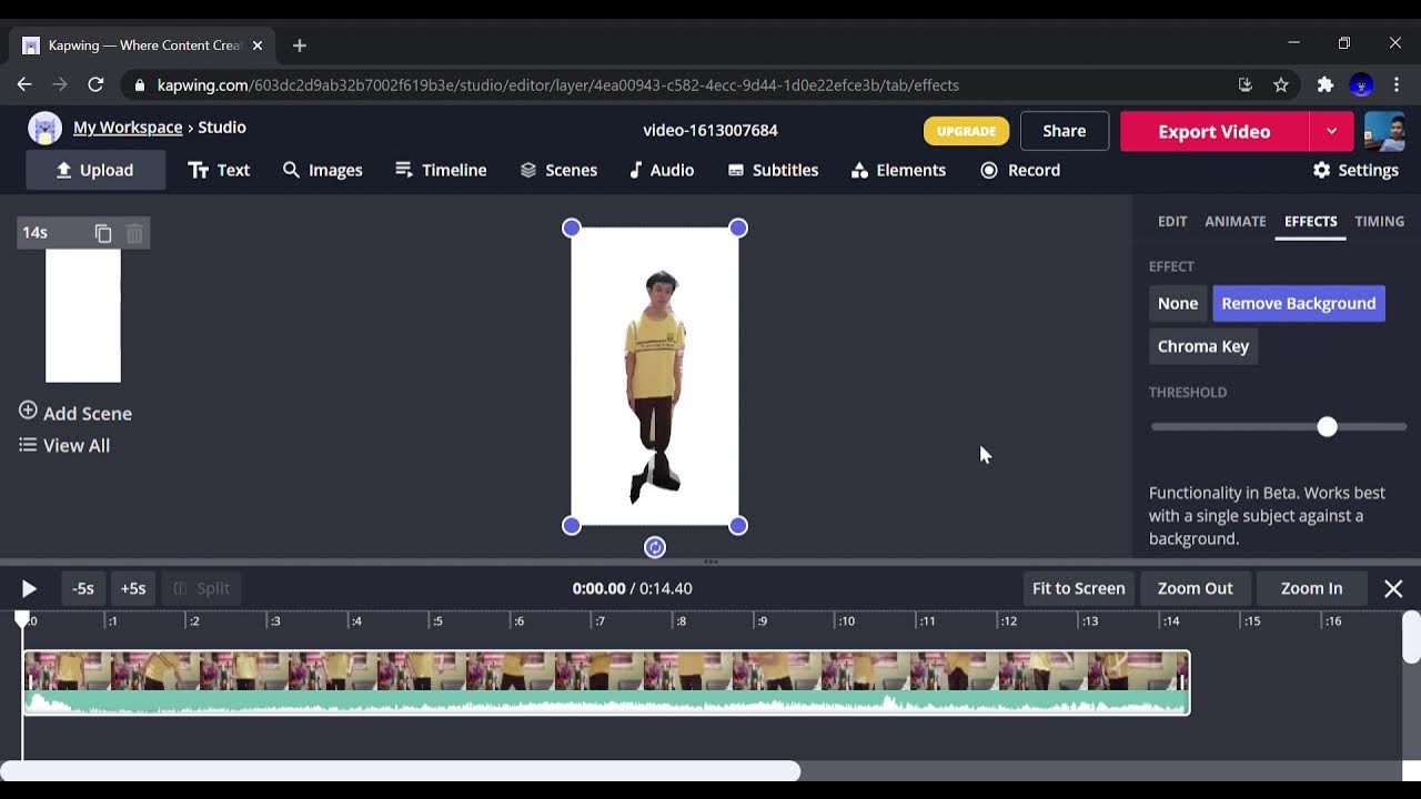 How to Make a Greenscreen in Kapwing YouTube