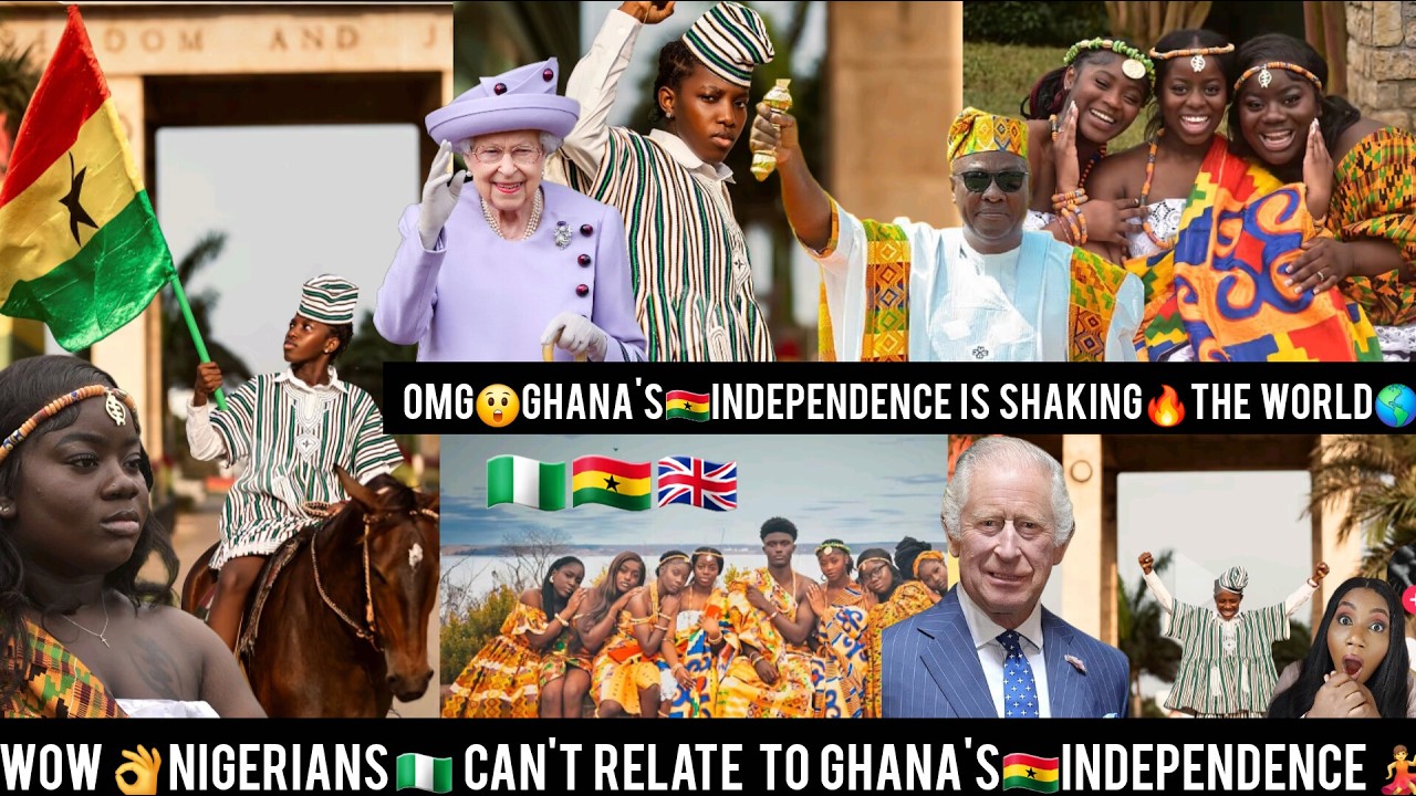 Omg😲Massive Celebration💃🍾 in Ghana🇬🇭as the world storm Ghana for Independence