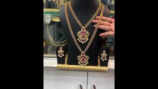 Latest jewelry designs 2021 / cz stones jewelry at low price / latest jewelry under 1000 rupees 2021