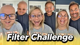 Funny Filter Challenge! *Hilarious Reactions*