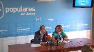 Rueda de prensa de Aurelio Romero y Lidia Menacho