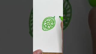 Turtle Doodle With Heart Shell