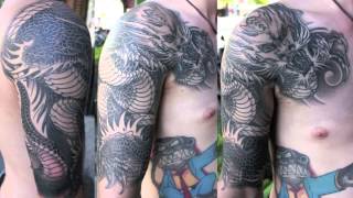 彫寶刺青Diau bo tattoo 2012至2013年新傳統作品回顧
