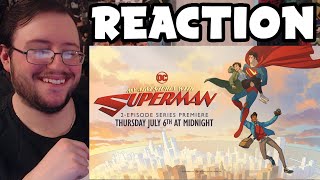 Gor's "My Adventures With Superman" OFFICIAL TRAILER REACTION