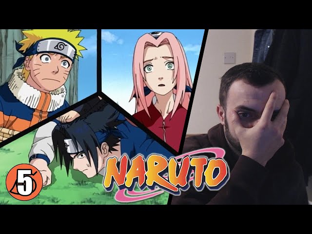 🍃 Naruto , Sasuke & Sakura REPROVADOS por Kakashi (Naruto Clássico ep.5  parte 2/2) #reacts 