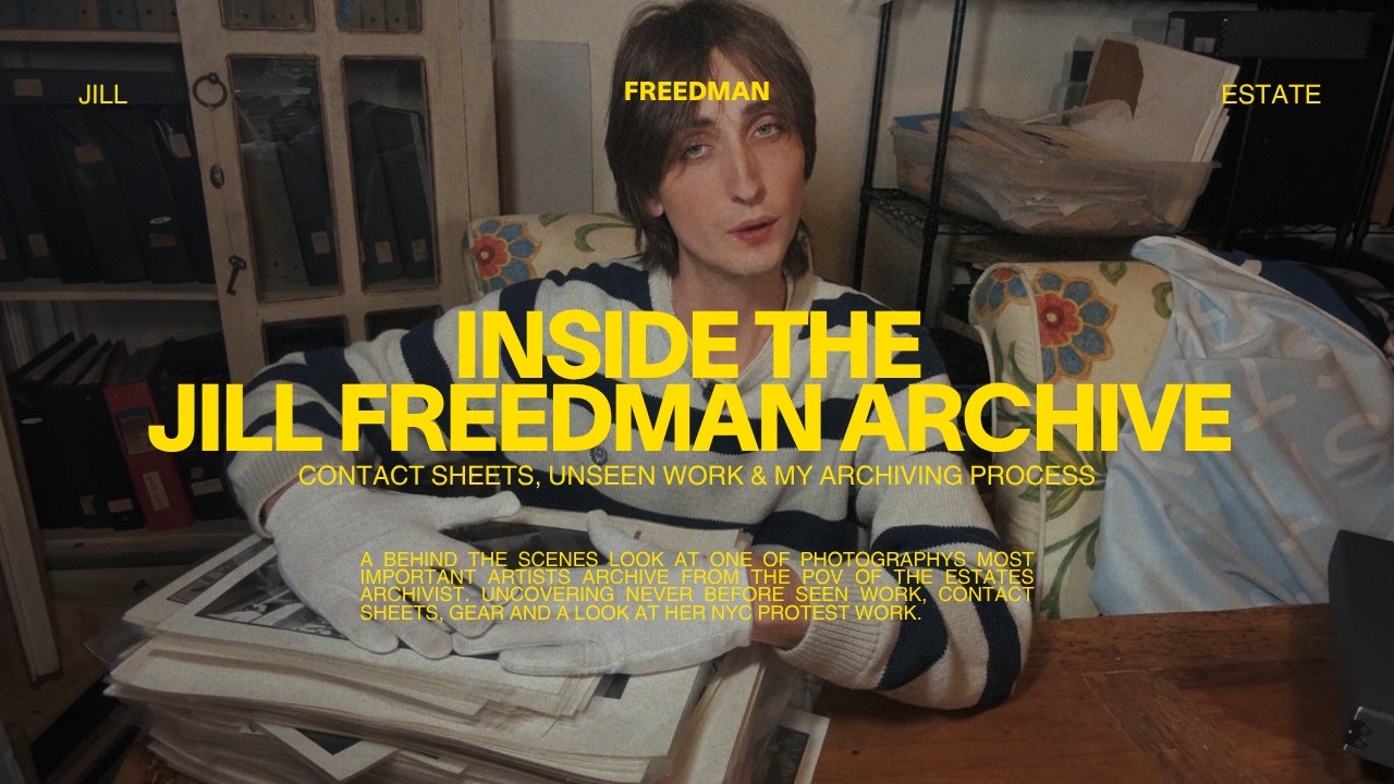 Inside the Jill Freedman Archive (Contact Sheets, Unseen Work & My