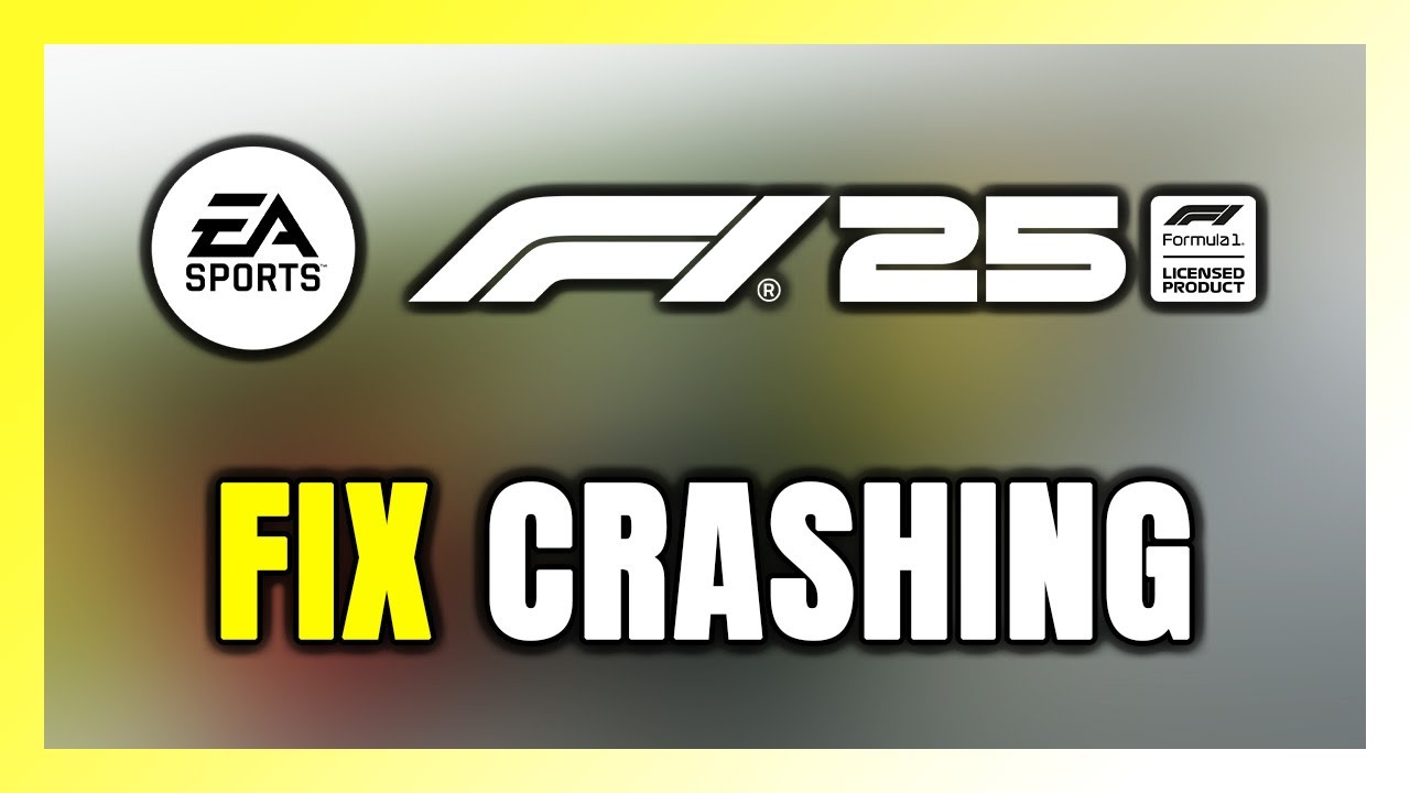 How to FIX F1 25 Crashing - YouTube