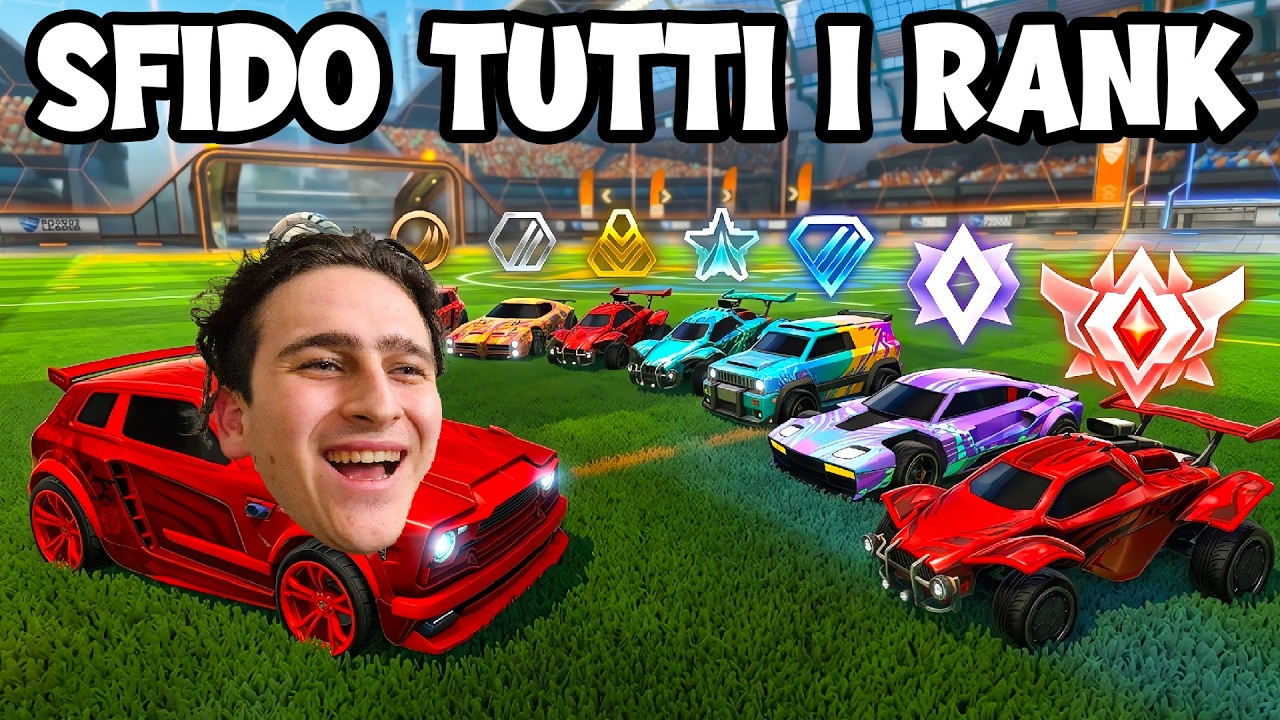 HO SFIDATO TUTTI I RANK DI ROCKET LEAGUE