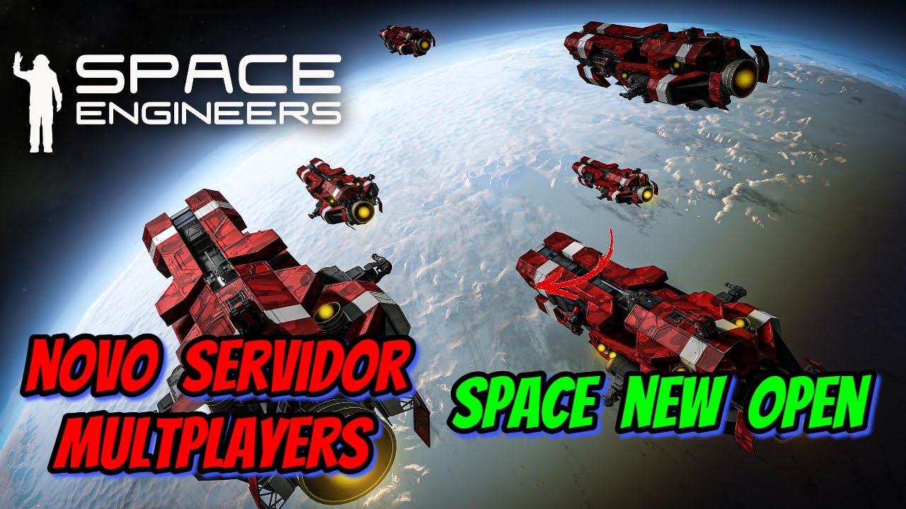 novo servidor multiplayer | em space engineers (space new open) - YouTube