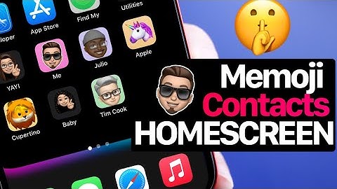 iPhone TRICKS You MUST TRY | Memoji HomeScreen Shortcuts!