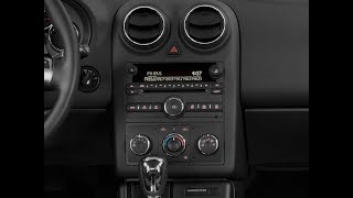 How to Disassemble The Stereo in A Pontiac G6 / JMK