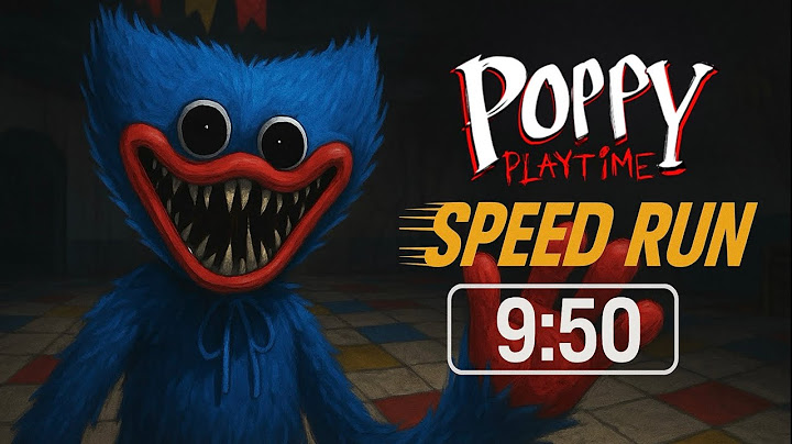 [WORLD RECORD] SPEED RUN Poppy Playtime Chapter 1
