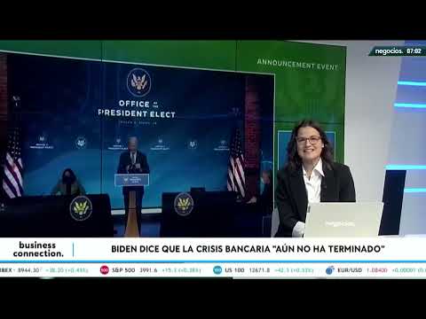 Biden dice que la crisis bancaria "a&uacute;n no ha terminado"