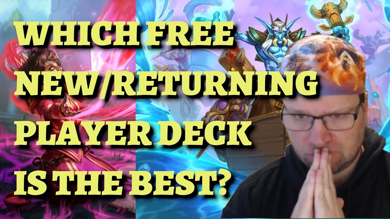 Which Free New or Returning Player Deck is the BEST? (Hearthstone Alterac Valley 2022)